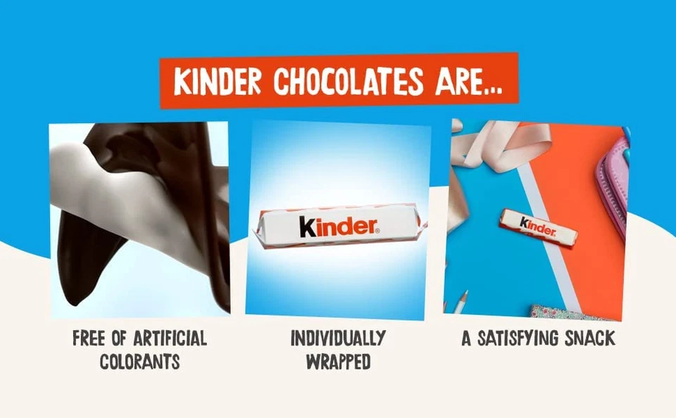 Kinder Chocolate Bars 36 x 21g - Image 4